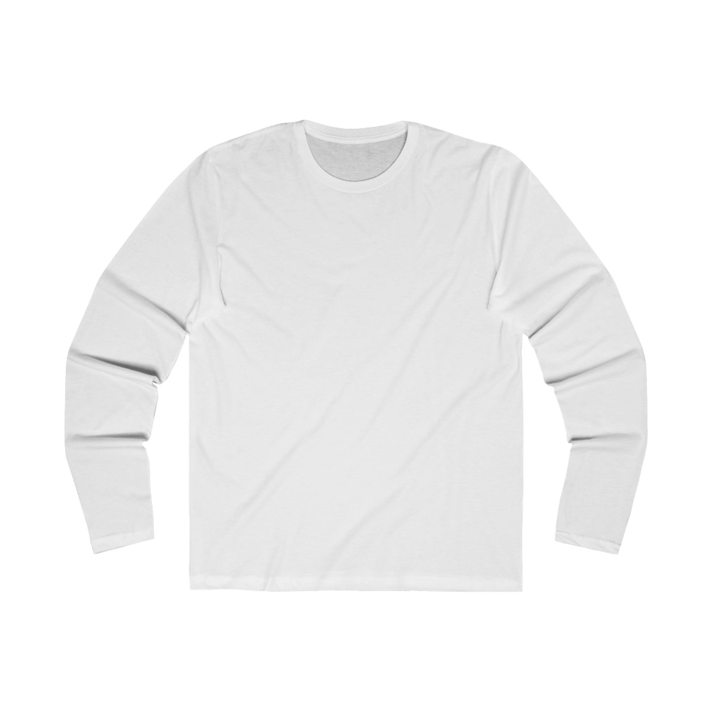 Next Level Men's Cotton Long-Sleeve Crew