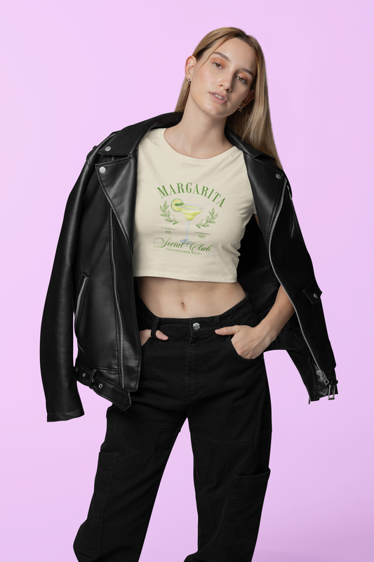 Margarita Social Club Crop Top
