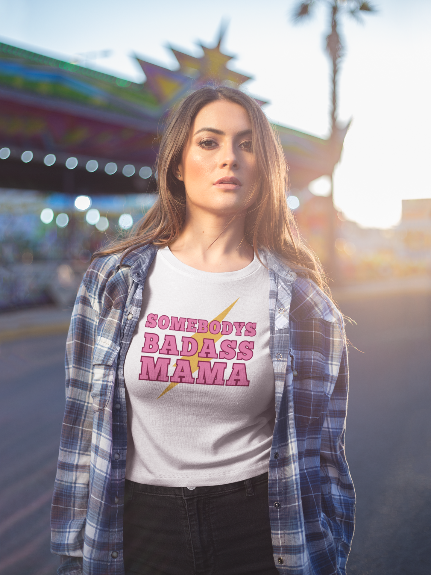 Somebodys Badass Mama T-Shirt
